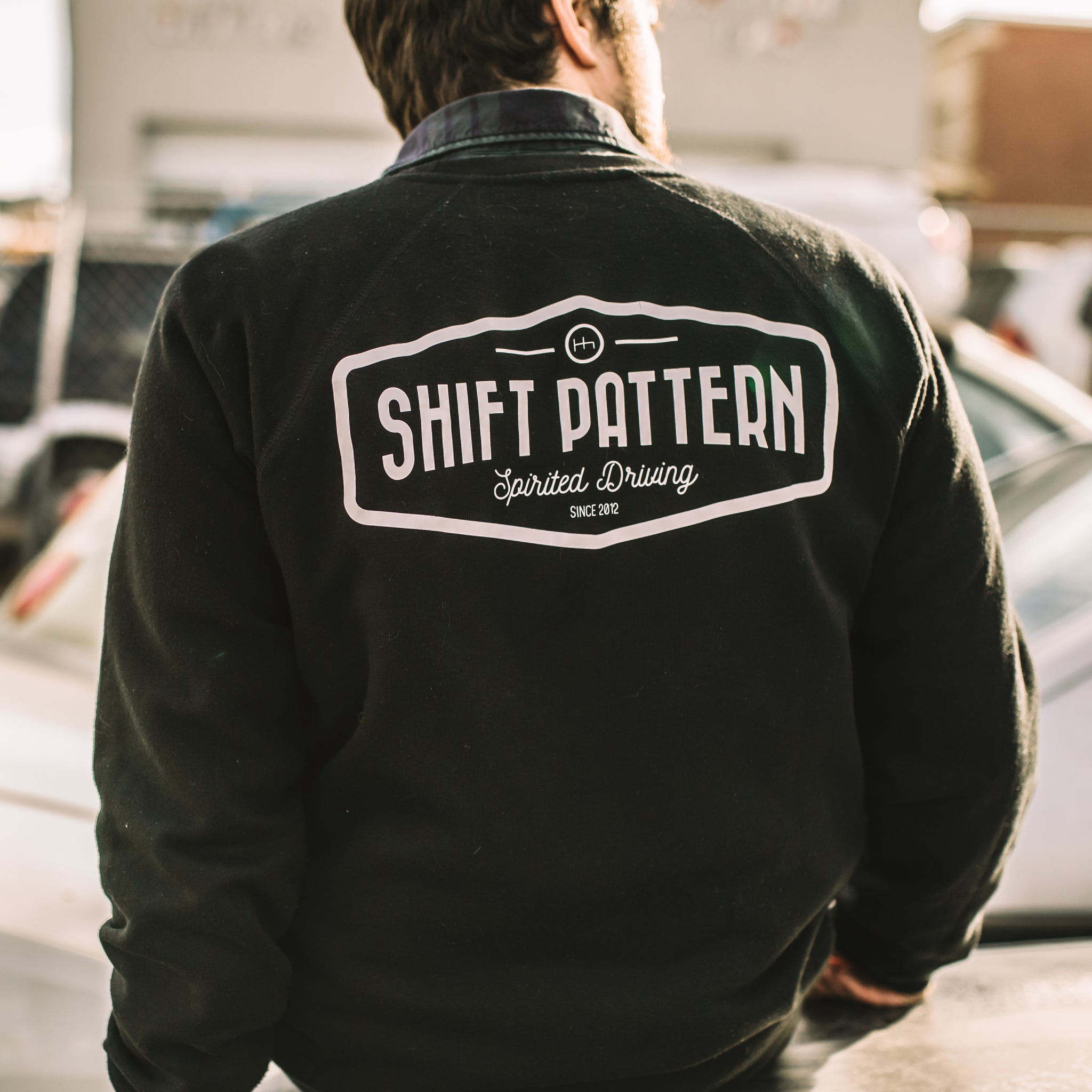 Shift Pattern - Spirited Driving Raglan Sweatshirt